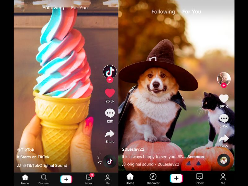 Hàng triệu video giải trí hấp dẫn, chất lượng sẵn có trong TikTok Lite 