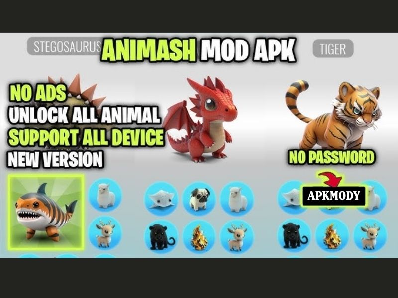 Những tính năng nổi bật của phiên bản Hack Animash