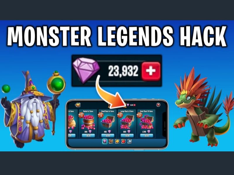 Những tính năng nổi bật của phiên bản Hack Monster Legends