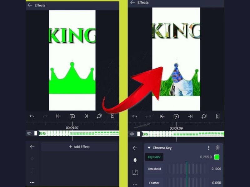 Alight Motion Pro 3.9.0 Mod Apk cung cấp hiệu ứng từ Visual Effects