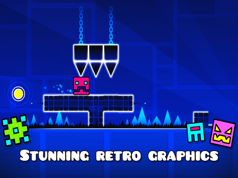 Geometry Dash 2.2 đa dạng chế độ chơi chờ bạn thử sức