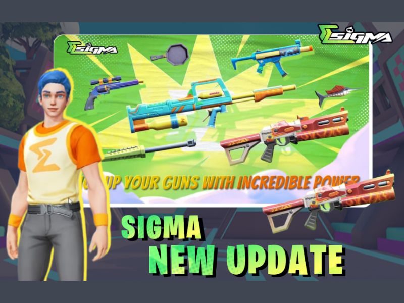 Sigma Battle Royale sở hữu đa dạng các loại vũ khí