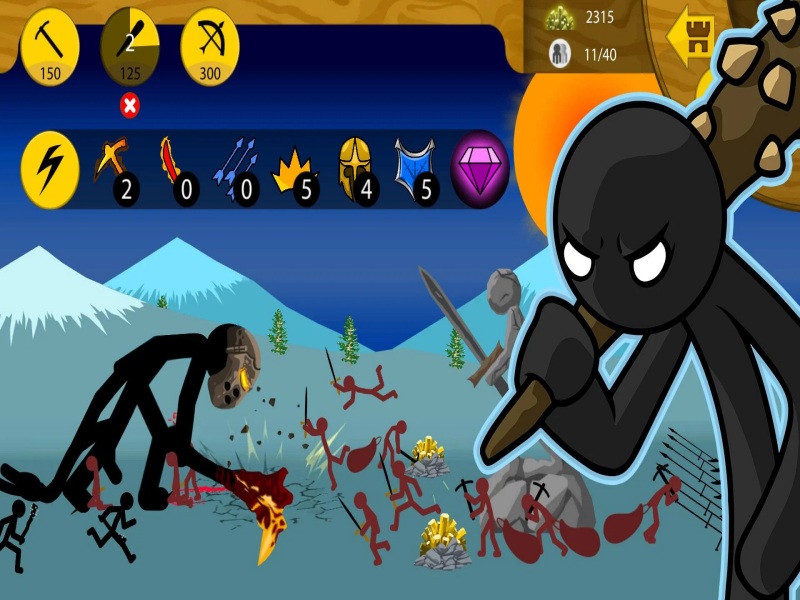 Game Stick War Legacy Hack có cốt truyện chiến dịch cổ điển