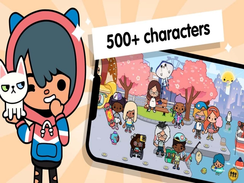 Môi trường Toca Boca Mod an toàn và thân thiện với trẻ em