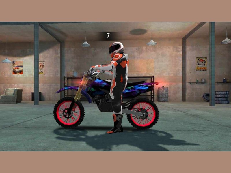 Xtreme Motorbikes Mod Xe Độ bạn có thể tự do tùy chỉnh nhân vật
