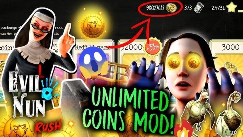 Tính Năng Nổi Bật Trong Evil Nun Hack Tiger Bất Tử