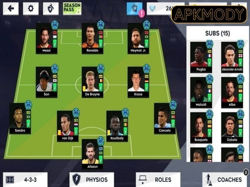 Tải Dream League Soccer 2019 Mod v6.15 APK đơn giản