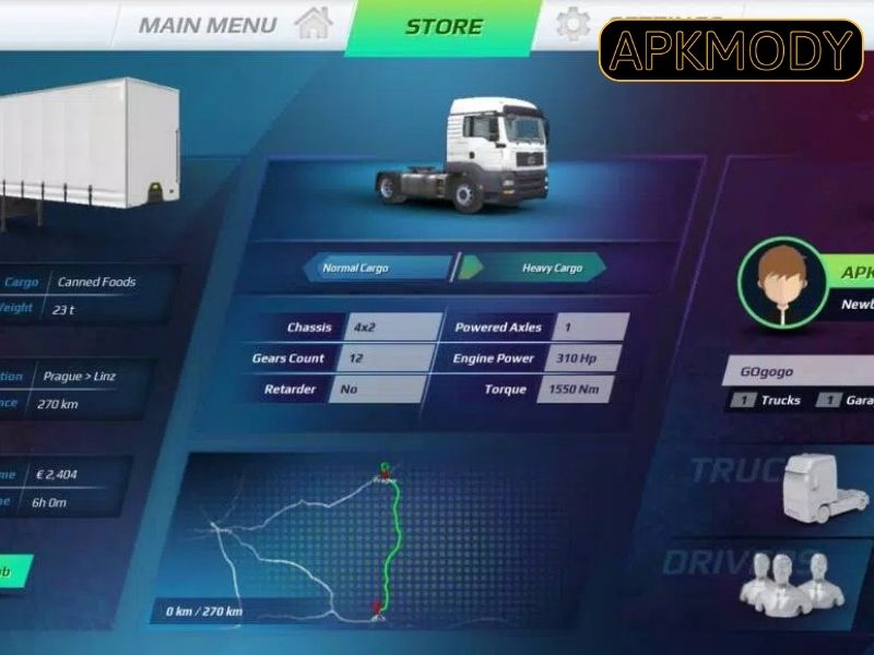Hướng dẫn tải hack Truckers Of Europe 3