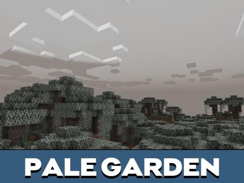 Pale Garden trong Minecraft 1.21.51