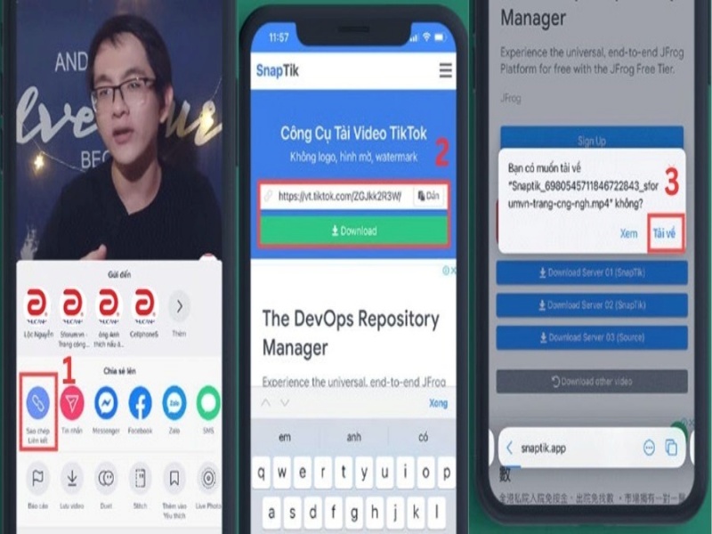 Loại bỏ hình mờ logo khó chịu bằng Snaptik App