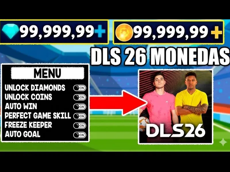 Hack Dream League Soccer 2026 Có Những Tính Năng Gì?