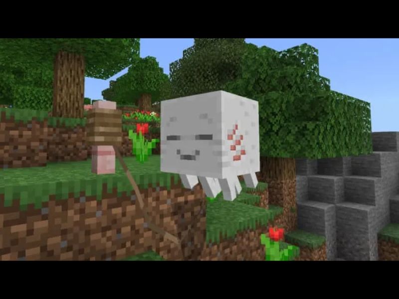 Ghastling trong Minecraft 1.21.81