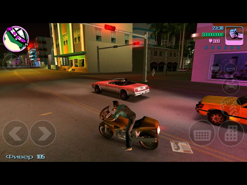Khám phá môi trường thành phố Vice City sinh động trong Gta Vice City APK