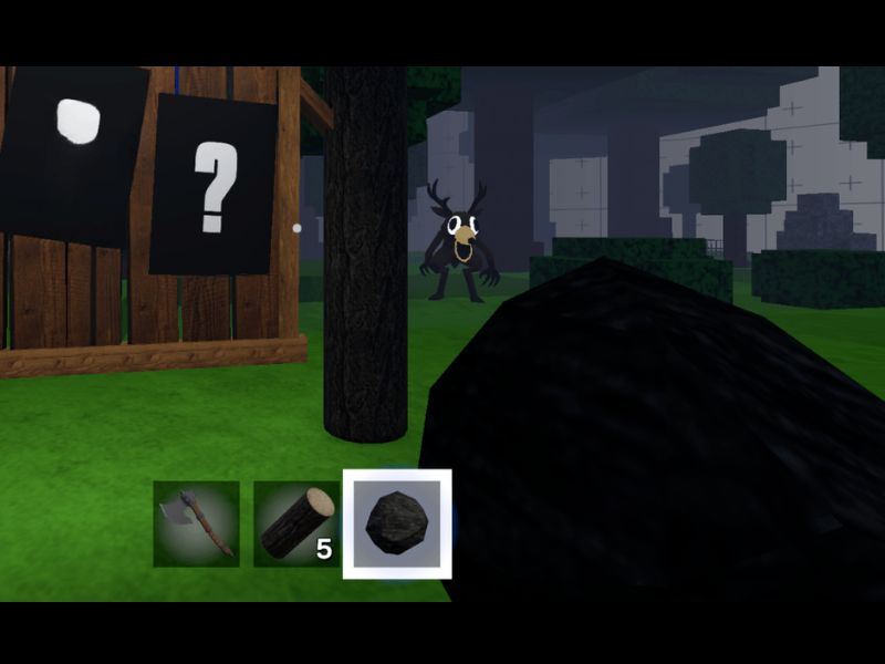 Đồ họa u ám và âm thanh rùng rợn trong Hack 99 Nights In The Forest