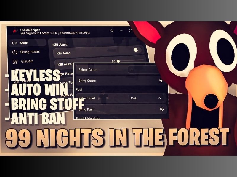 Hack 99 Nights In The Forest Có Gì Nổi Trội?