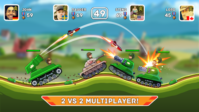 Giới thiệu về game Hack Hills Of Steel
