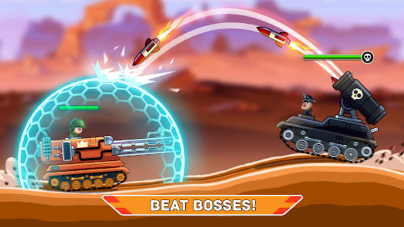 Những tính năng mod nổi bật của hack hills of steel