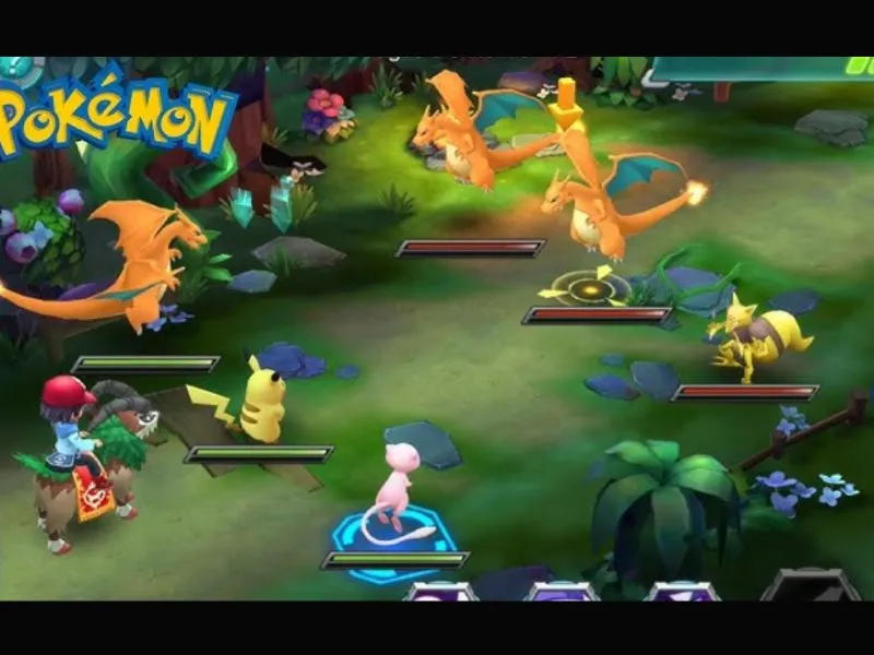 Đồ họa và hiệu ứng trong Hack Pokemon Đại Chiến Androidmentor