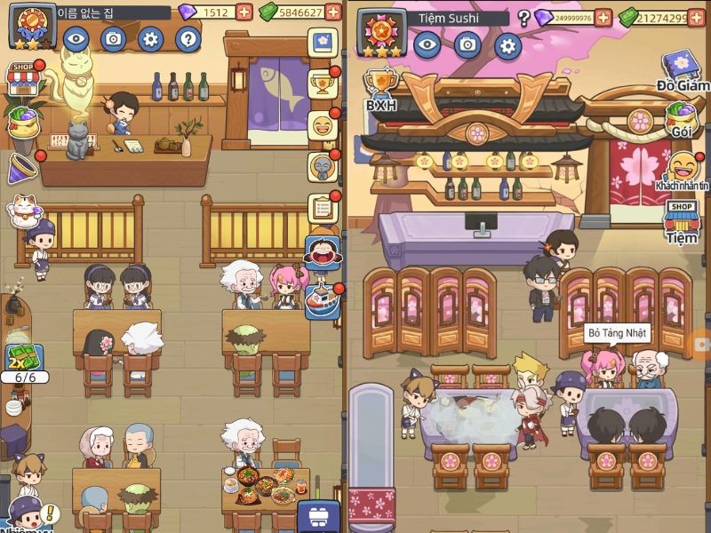 Quản Lý Tiệm Sushi Với Hack Tiệm Sushi Mơ Ước