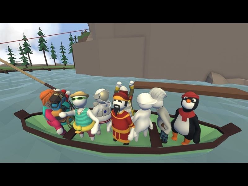 Chế độ nhiều người chơi đầy tiếng cười trong Human Fall Flat Apk