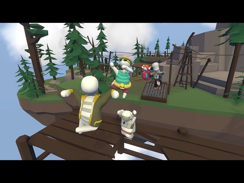 Lối chơi tự do, sáng tạo và hài hước trong Human Fall Flat Apk