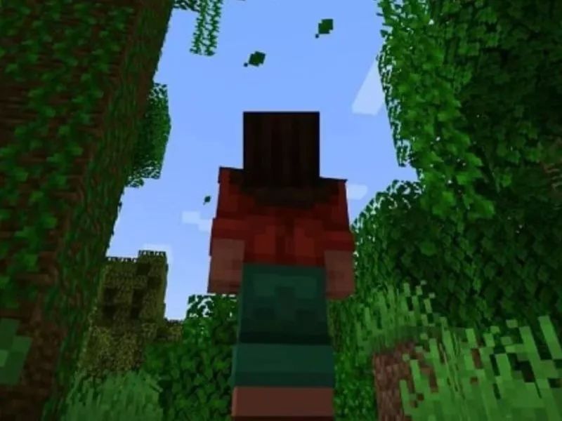 Khối lá phát hạt trong Minecraft 1.21.60 APK