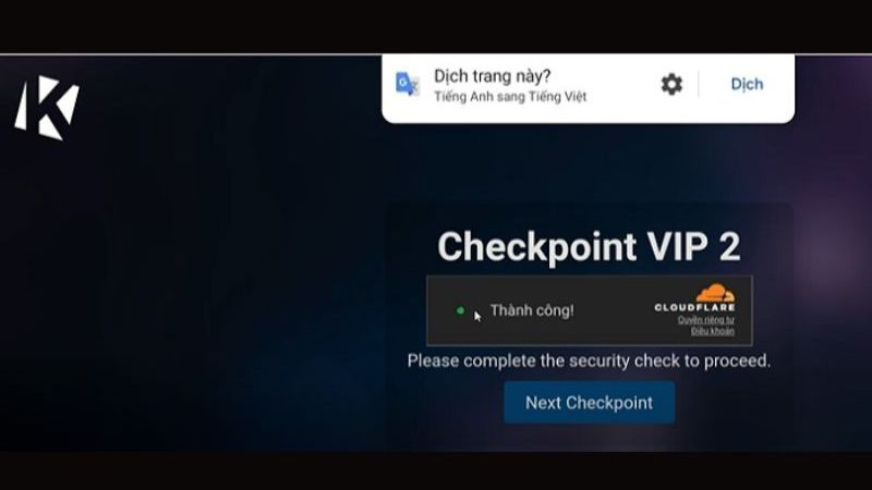 Xác minh Checkpoint 2