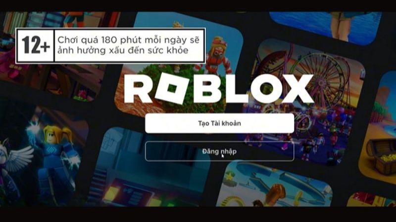 Đăng nhập vào tài khoản Roblox