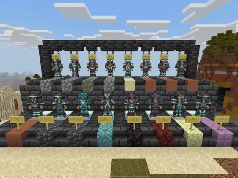 Có thêm trang bị giáp trong Minecraft 1.20.80 APK