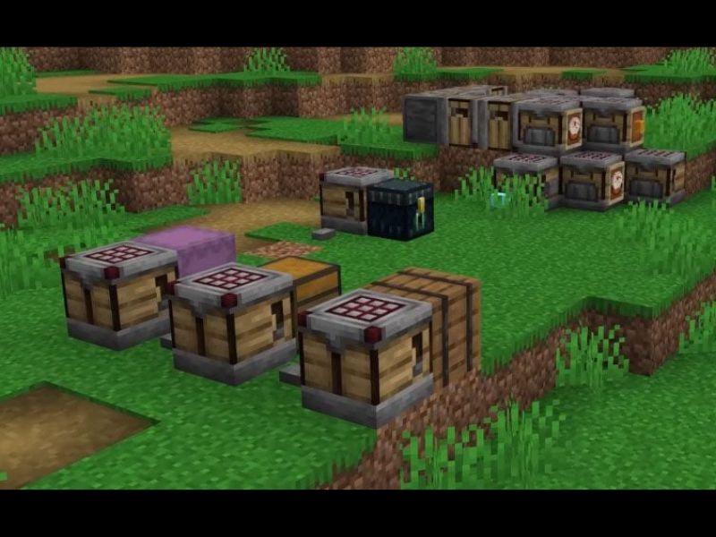 Khối Crafter trong Minecraft 1.21.0