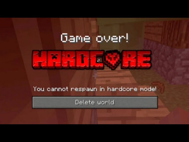 Hardcore Mode trong Minecraft 1.21.2 APK