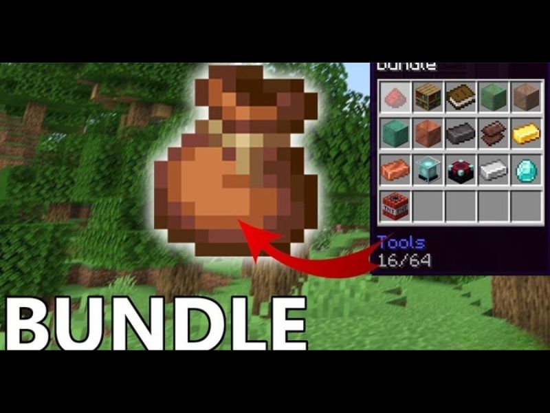 Bundles trong Minecraft 1.21.30 APK