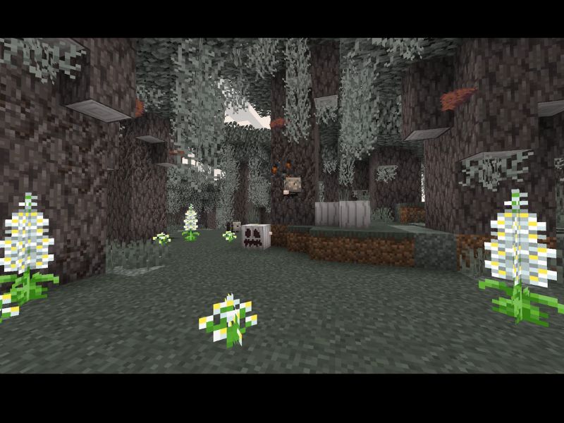 Pale Garden là quần xã sinh vật độc đáo nhất trong Minecraft 1.21.70 APK