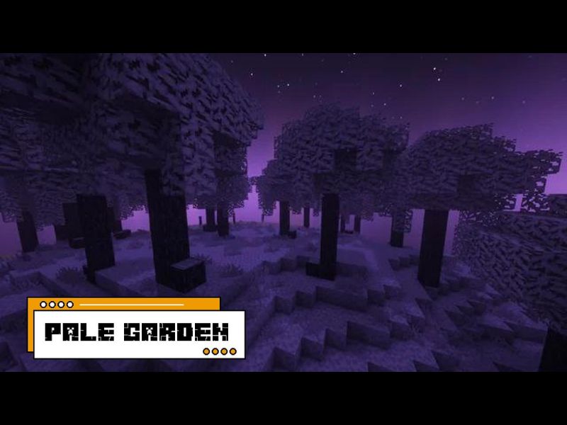 Pale Garden trong Minecraft 1.22 APK