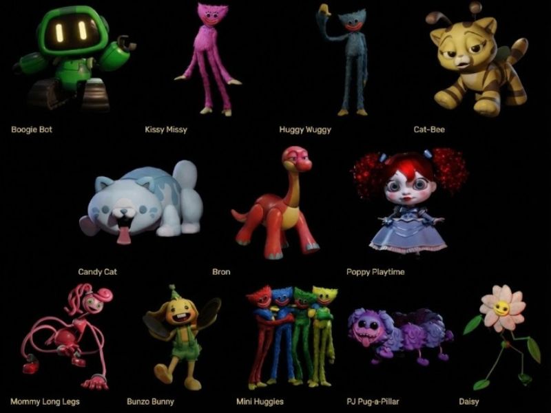 Các nhân vật độc đáo trong Poppy Playtime Chapter 2