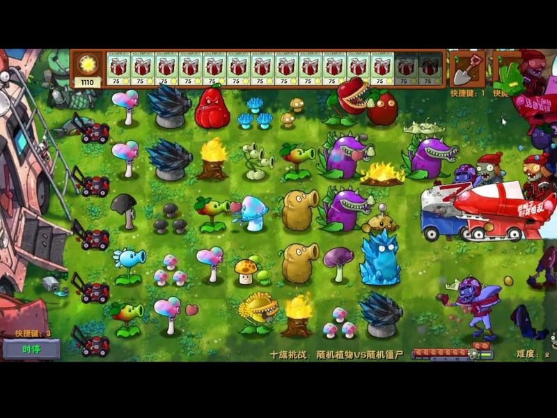 Đồ họa tươi sáng - Hiệu ứng bắt mắt trong Pvz Fusion Mod