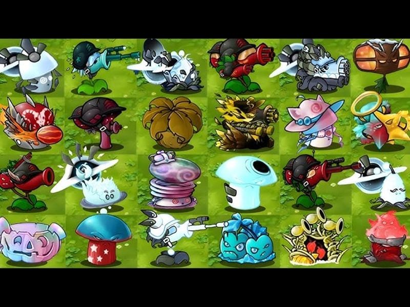 Hệ thống cây trồng tiến hóa độc đáo trong Pvz Fusion Mod