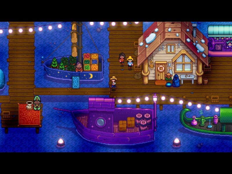 Thị trấn sống động trong Stardew Valley APK