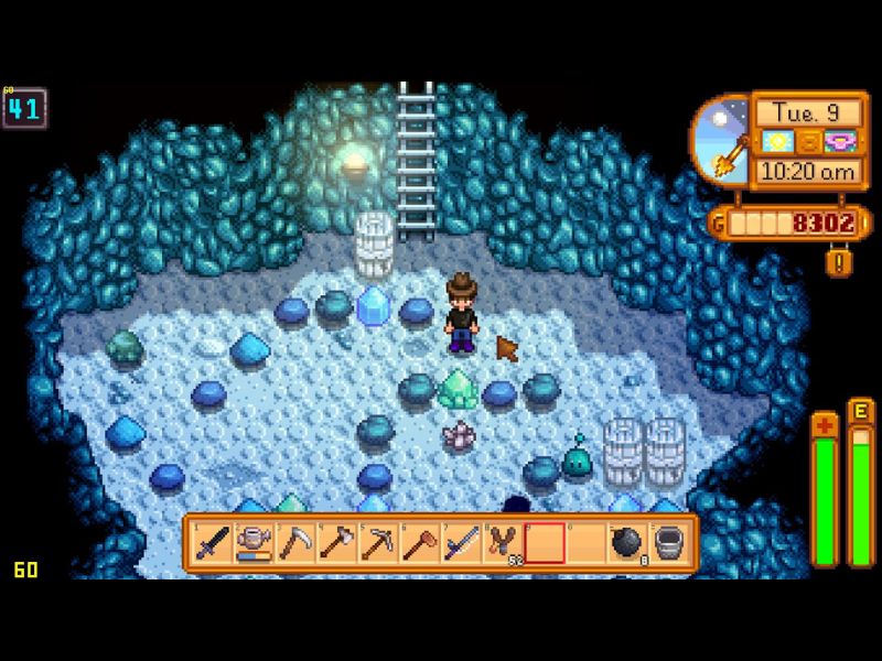 Khám phá hầm mỏ trong Stardew Valley APK