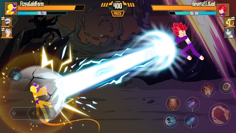 Hack Stickman Dragon Fight