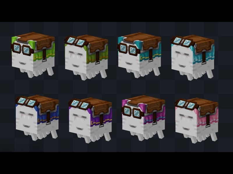 Vật phẩm Harnesses trong Minecraft 1.21.81