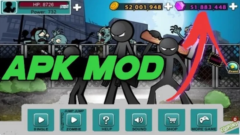 Tính Năng Nổi Bật Trong Anger of Stick 5 Mod