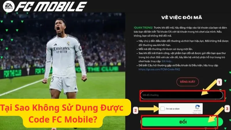 Tại Sao Không Sử Dụng Được Code FC Mobile?