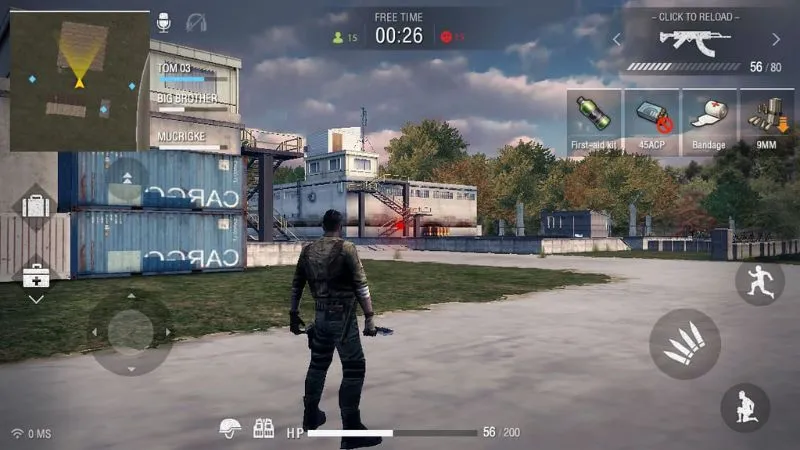 Lối chơi nhanh, phù hợp với game thủ mobile trong Free Fire