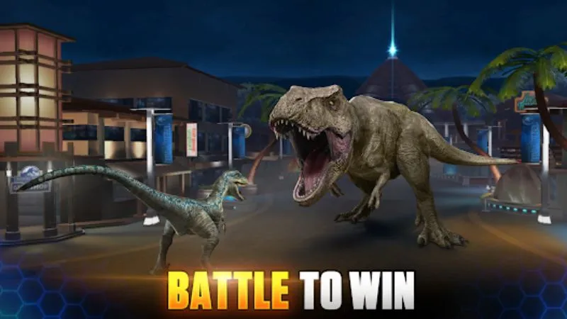 Tham gia đấu trường và leo rank bảng xếp hạng toàn cầu trong Hack Jurassic World