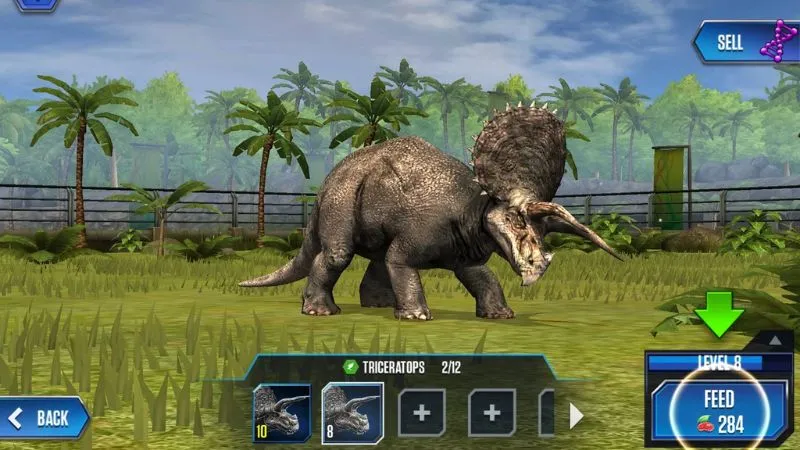 Cốt truyện mô phỏng thế giới khủng long trong Hack Jurassic World