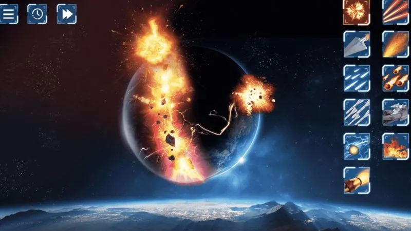 Hành trình hủy diệt liên hành tinh trong Hack Solar Smash