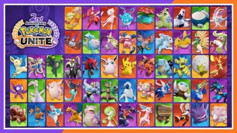 Dàn Pokémon đa dạng với vai trò rõ ràng trong Pokemon Unite APK