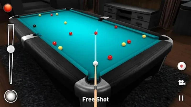 Cơ chế điều khiển đơn giản trong Real Pool 3D APK