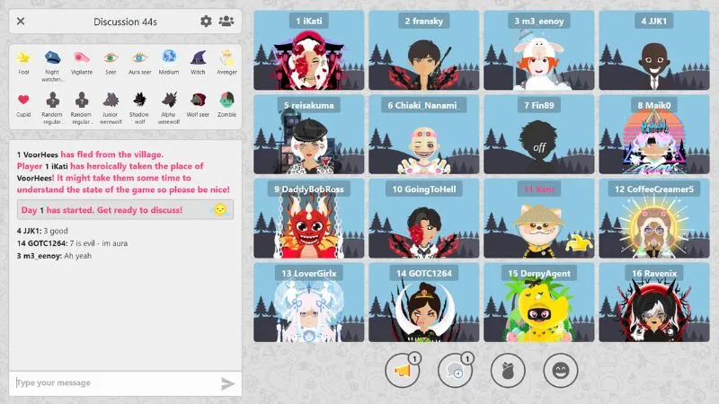 Chơi trực tuyến với bạn bè trong Wolvesville Online APK
